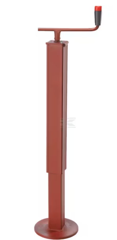 RASTR153900 Piede d'appoggio, servotimone, con impugnatura orizzontale 80x675 mm