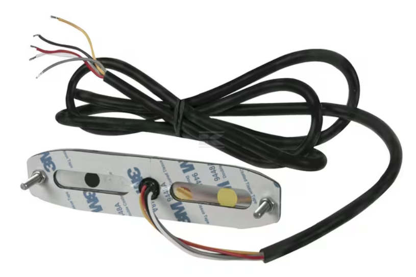 ILLA200763M00 Fanalino lampeggiante LED, rettangolare, 10/30V, arancione, 130x30x7mm, 6 LED, Kramp