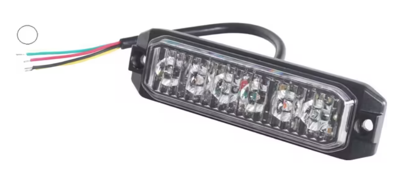 ILLA20077W00 Lampeggiante a 6 LED bianco