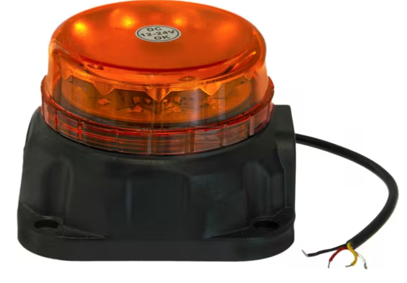 ILLA2006000 Lampeggiante LED, fissaggio a vite, con segnale acustico di avvertimento (97dB)