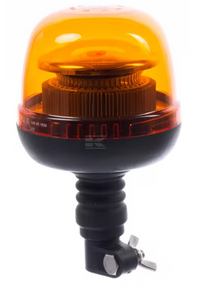 ILLA2002000 Girofaro LED,24W, 12/24V, ambra, flessibile, montaggio ad asta, Ø128x215 mm, Kramp