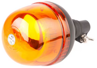 ILLA2002000 Girofaro LED,24W, 12/24V, ambra, flessibile, montaggio ad asta, Ø128x215 mm, Kramp